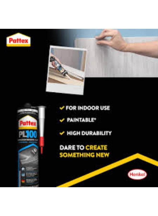 Pattex White Wood Silicone Sealant 280ml - Image 1